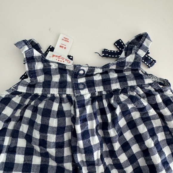 0-3M Baby Gingham Bundle - Picture 6 of 7